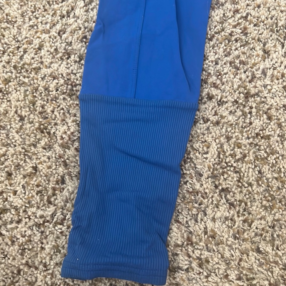 Karma royal blue leggings